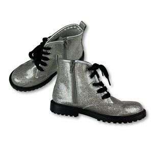 Pre-Owned Fitory Girl's Silver Boots Size 13